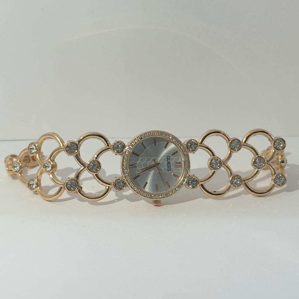 Golden Watch Jewellery Women