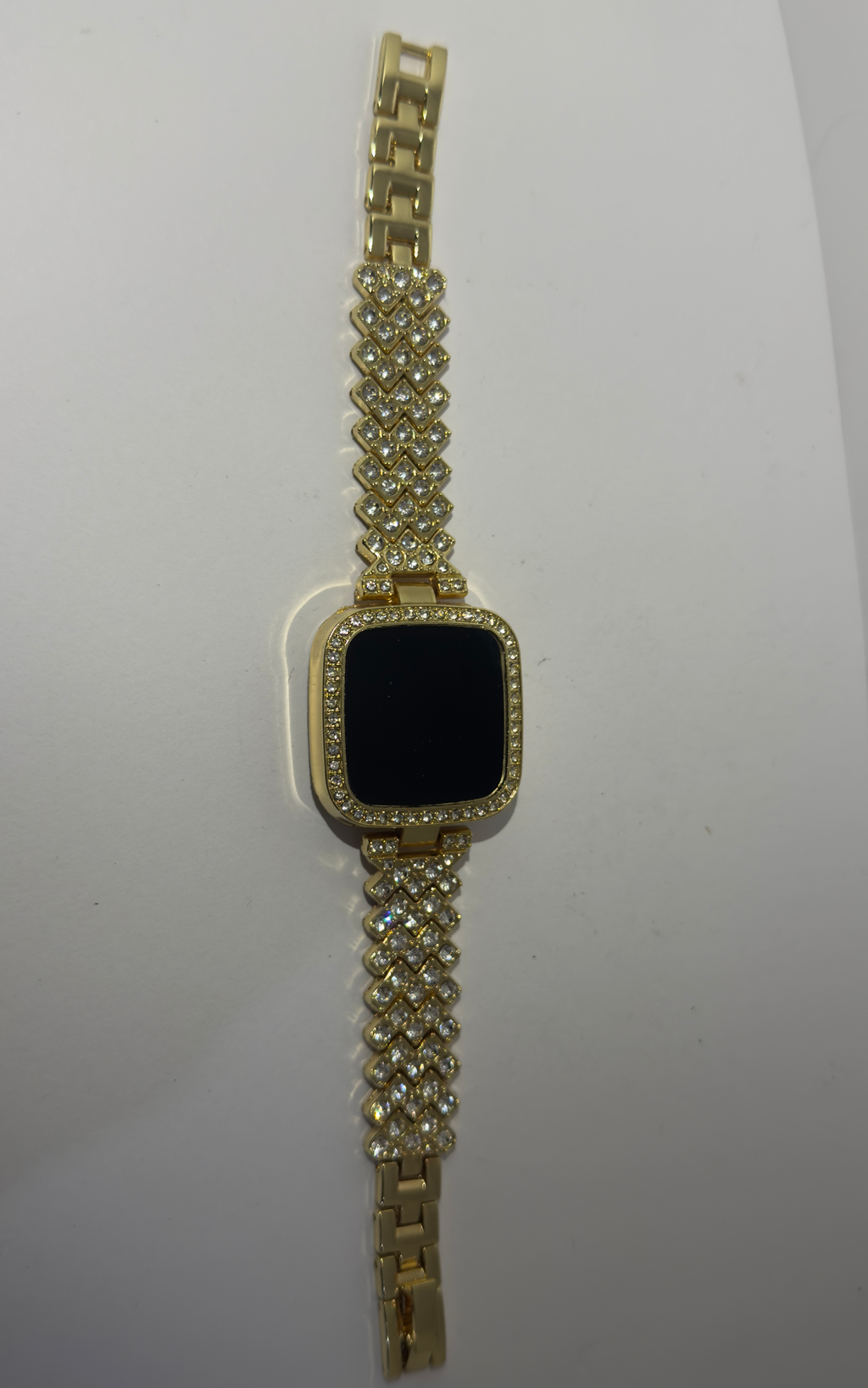 Digital Golden Watch Dimond look
