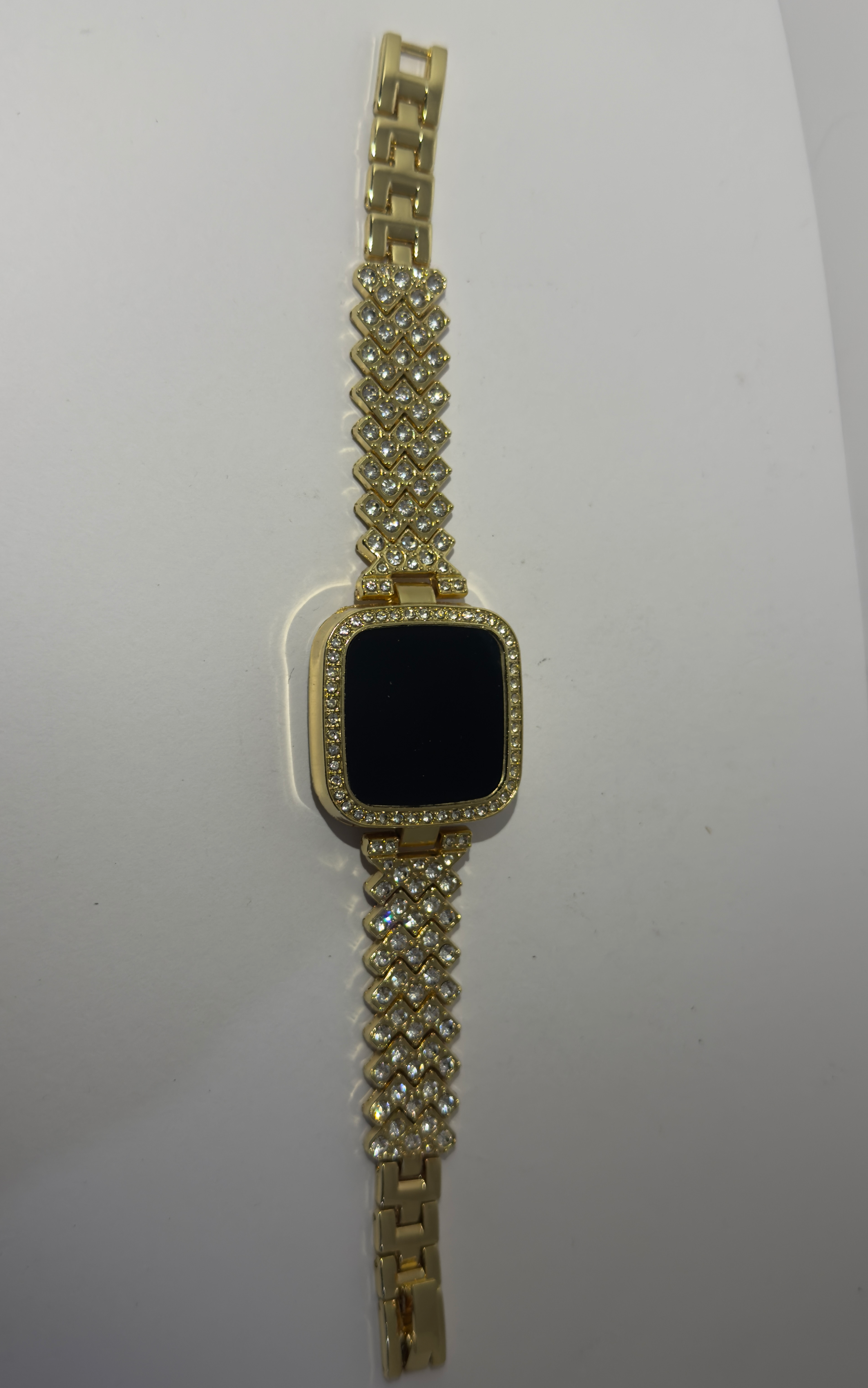 Digital Golden Watch Dimond look